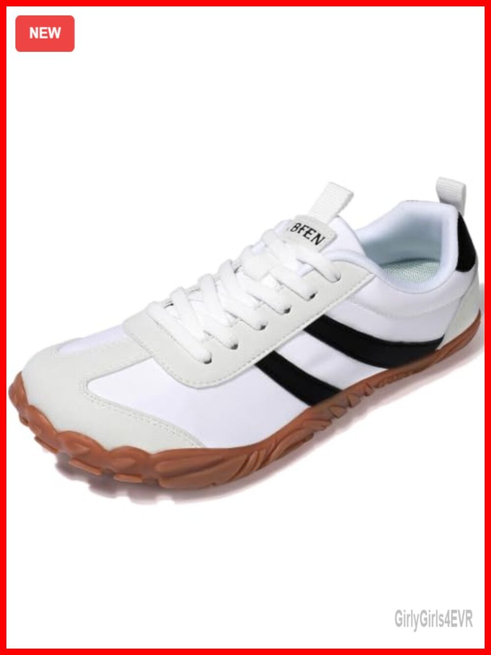 Wide Toe Box Zero Drop Barefoot Minimalist Sneakers Lace-Up Walking